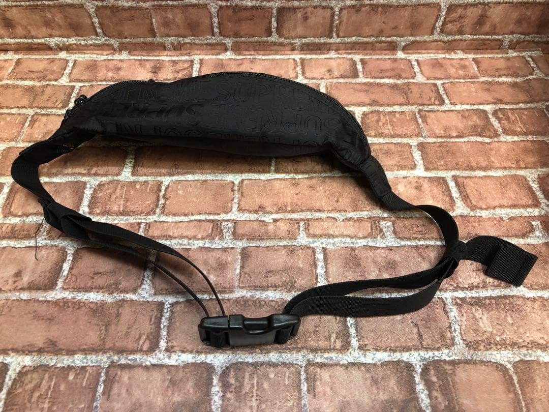 SUPREME 19SS 総柄 ボックスロゴ ウエストバッグ 6840