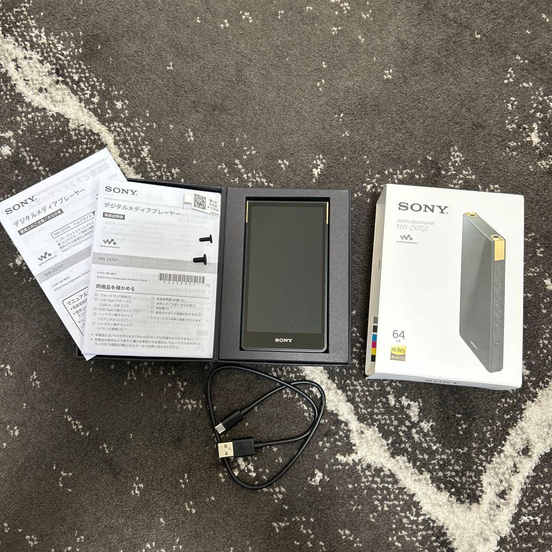 ポータブルプレーヤー SONY NW-ZX707