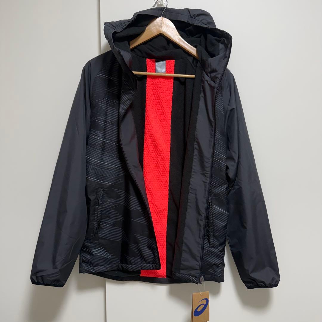 新品 アシックス AIM-TRG裏トリコットグラフィックウィンドブレーカー M