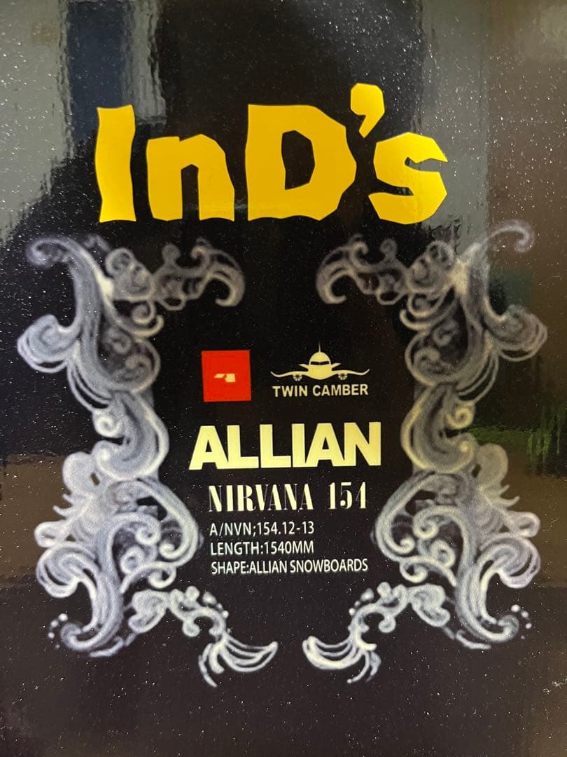 ALLIAN NIRVANA 154 スノーボード 2点セット