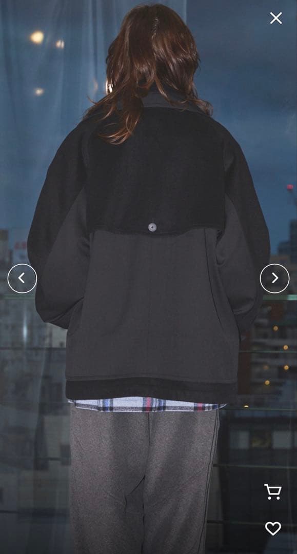 週末限定特価 メゾンスペシャル レイヤリングダブルブレステッド プライムオーバー