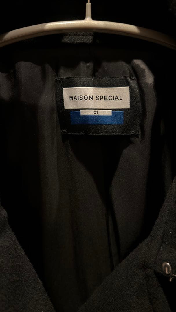 週末限定特価 メゾンスペシャル レイヤリングダブルブレステッド プライムオーバー