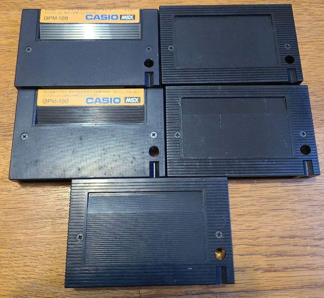 MSXソフト　CASIO5本 ジャンク