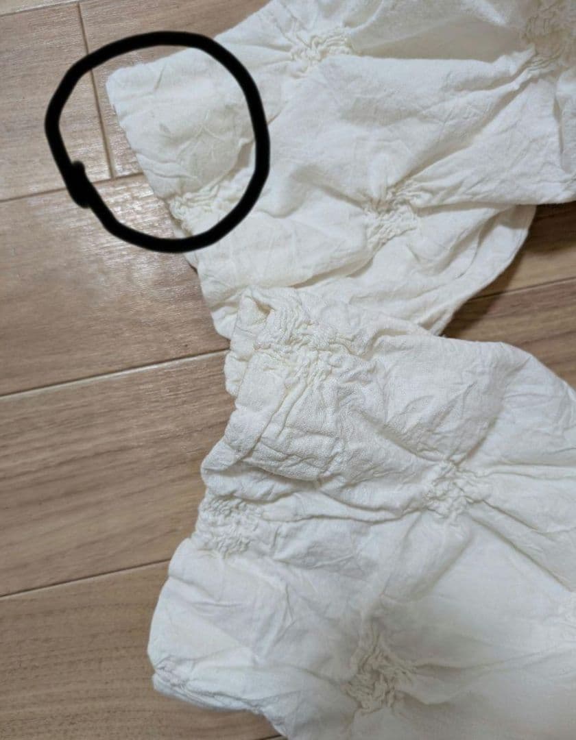 BELPER しわ加工 リネン素材　パンツ