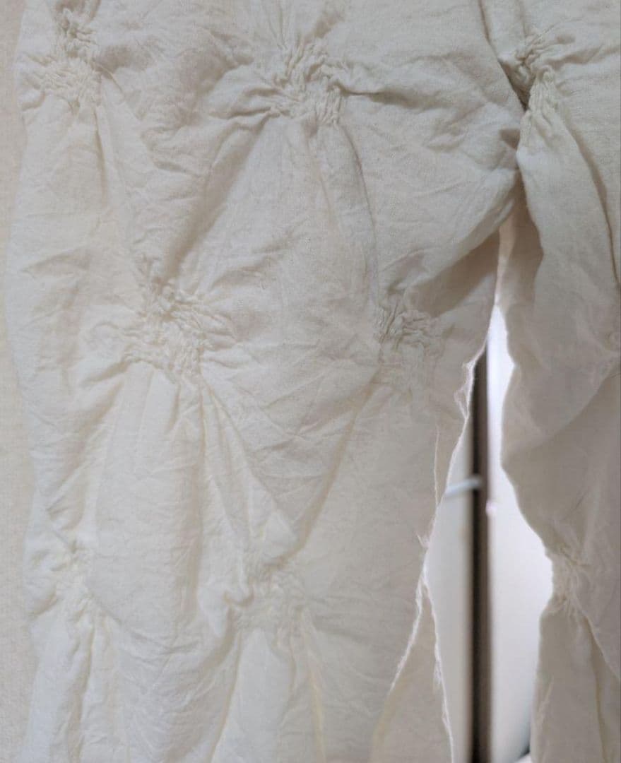 BELPER しわ加工 リネン素材　パンツ