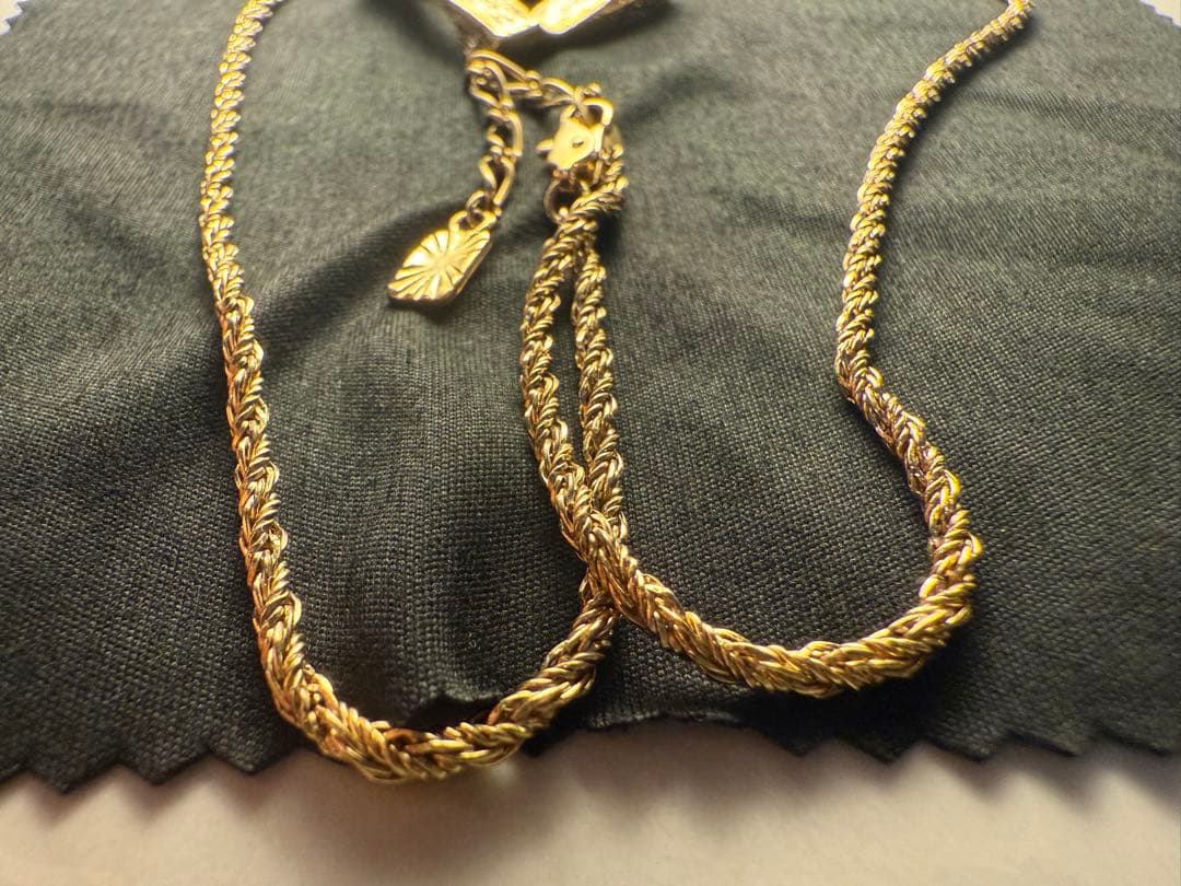 イヴ・サンローラン ○◇ ゴールド ヴィンテージネックレス