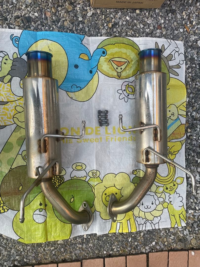 Regu.06 & R リアピースのみ['10加速騒音規制対応モデル]