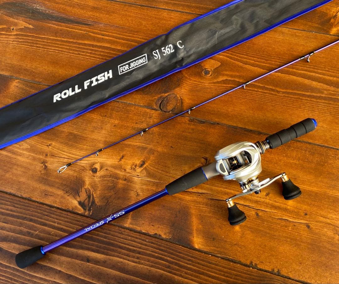 釣り竿セット　船釣り　ジギングロッド　C562MH オフショア　ベイトロッド