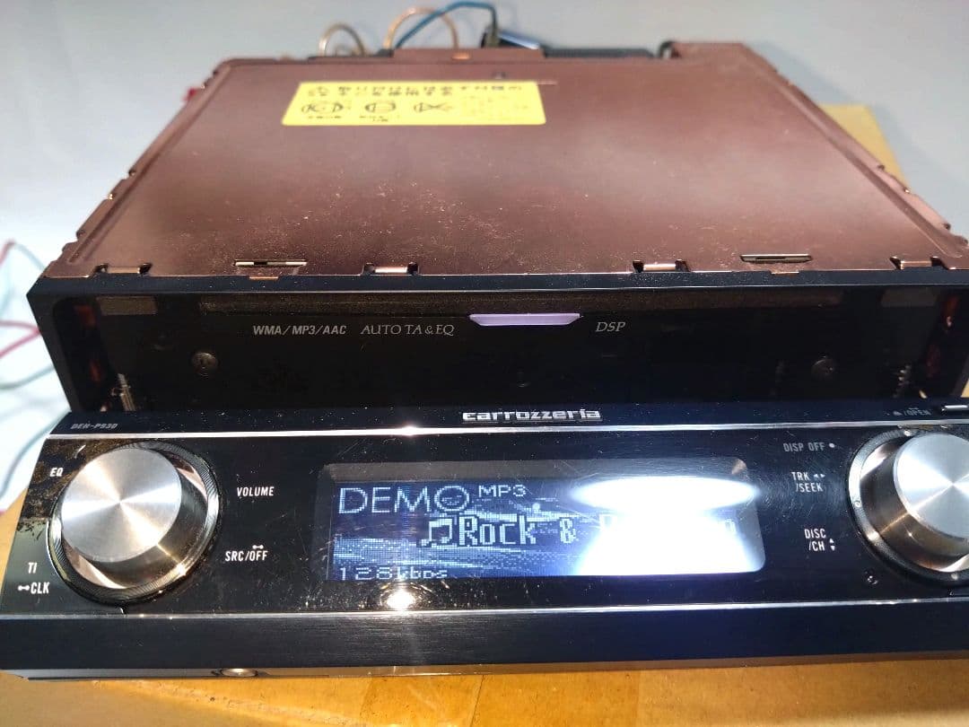 カロッツェリア　DEH-P930　カーオーディオ リモコン付き