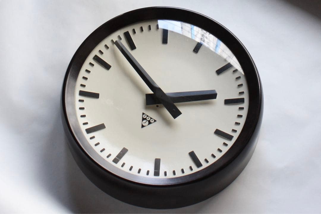 希少！early60’s！厚さ8.5cm パラゴトロン 壁時計 インダストリアル