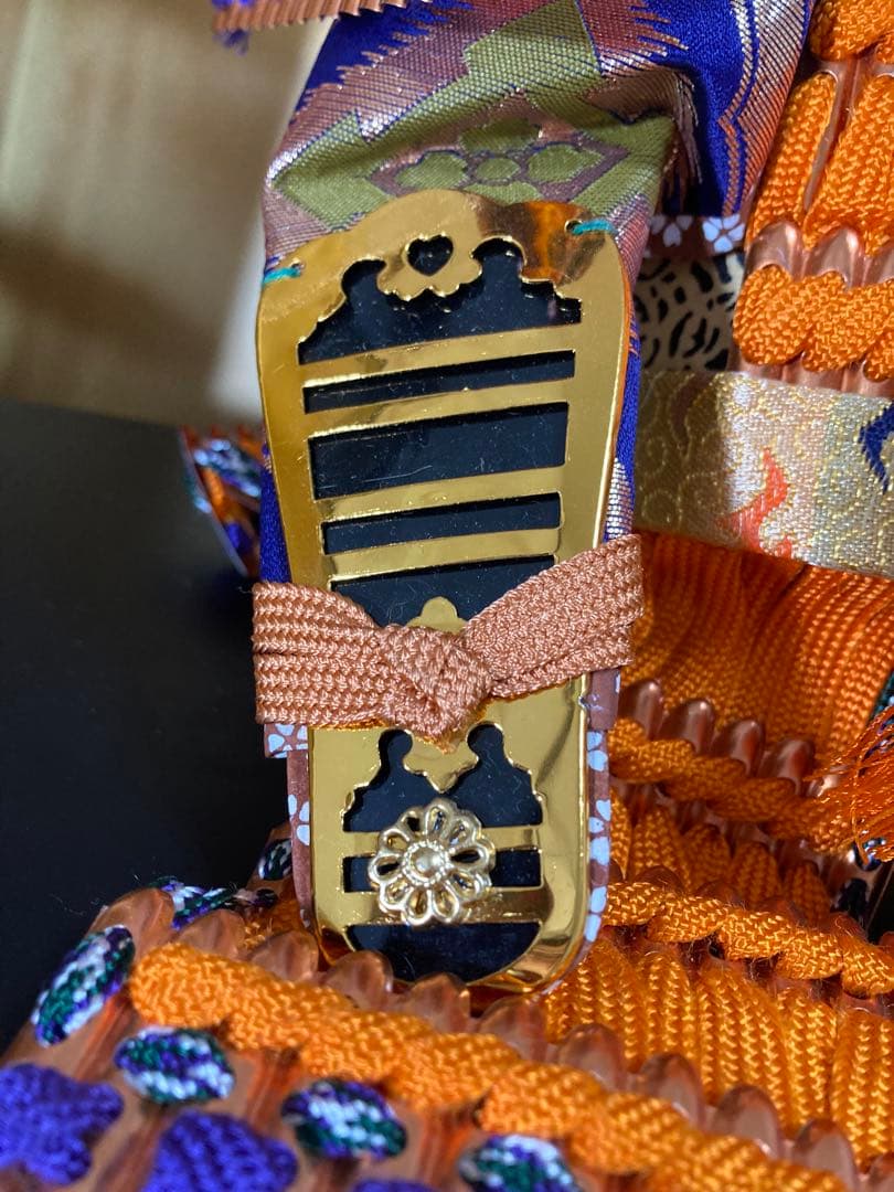 #昭和レトロ　①【#鎧　飾り】　②黒（飾り・収納箱） 端午の節句きれい目