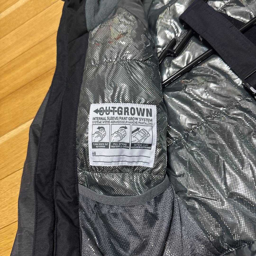 Columbia キッズ　スキーウェアセット 黒