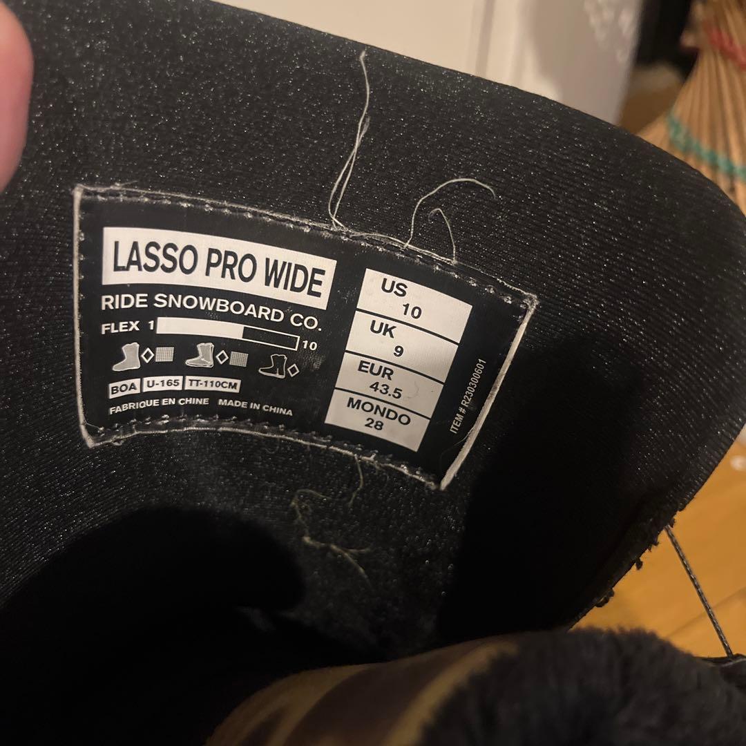 LASSO PRO WIDE スノーボードブーツ