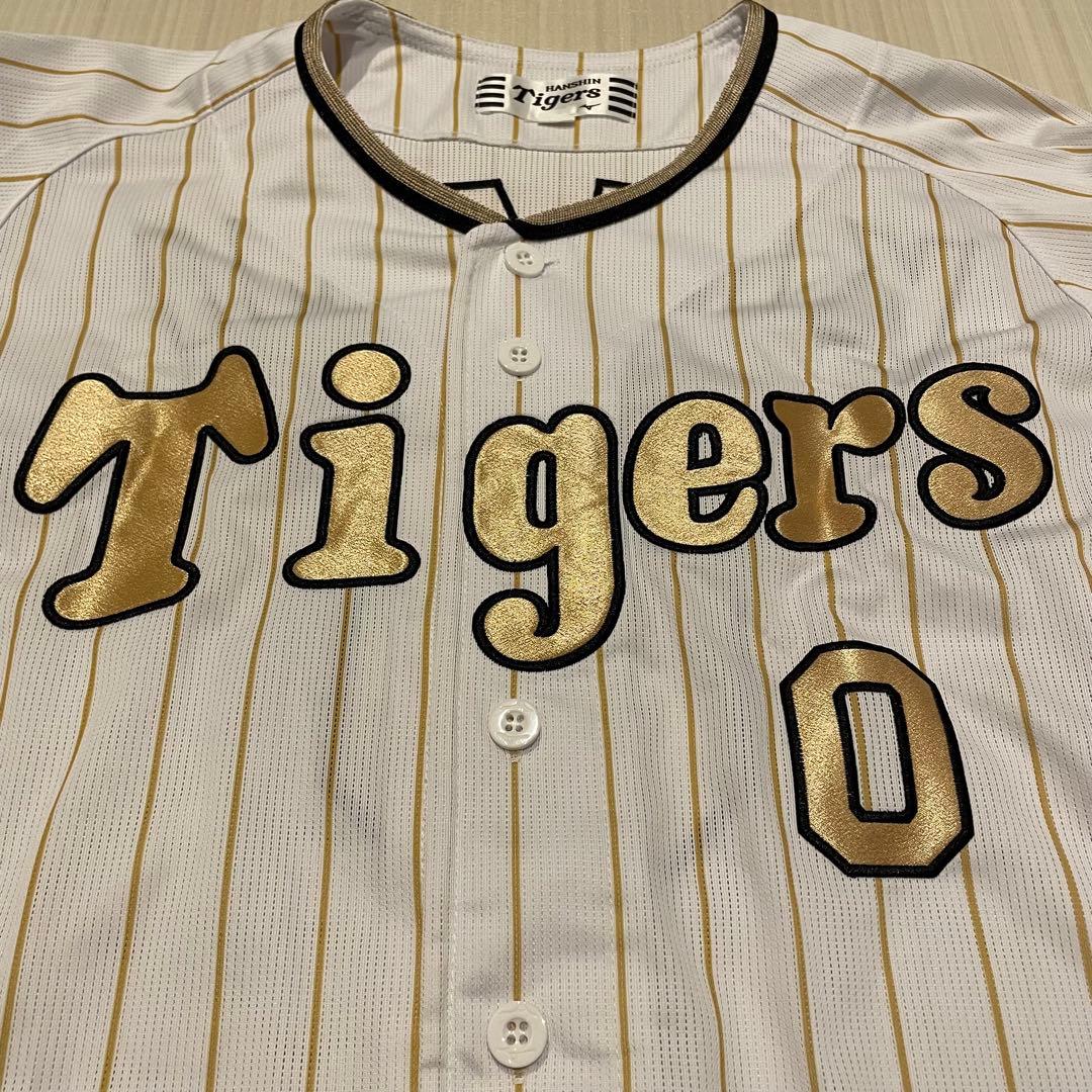 阪神タイガース　チャンピオンユニフォーム　木浪聖也　Lサイズ