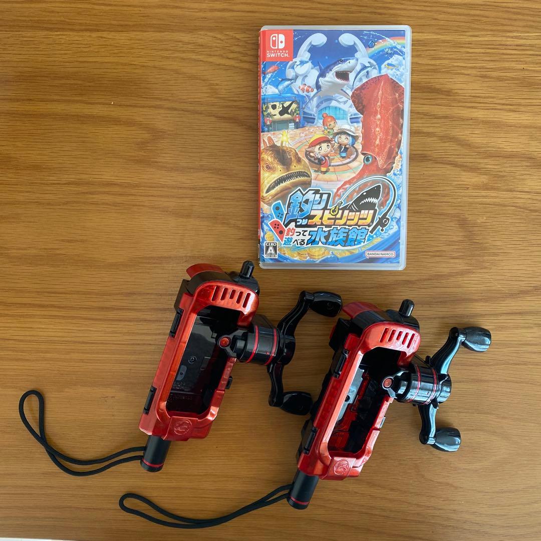 釣りスピリッツ　釣って遊べる水族館　サオコン　2個セット　Switch