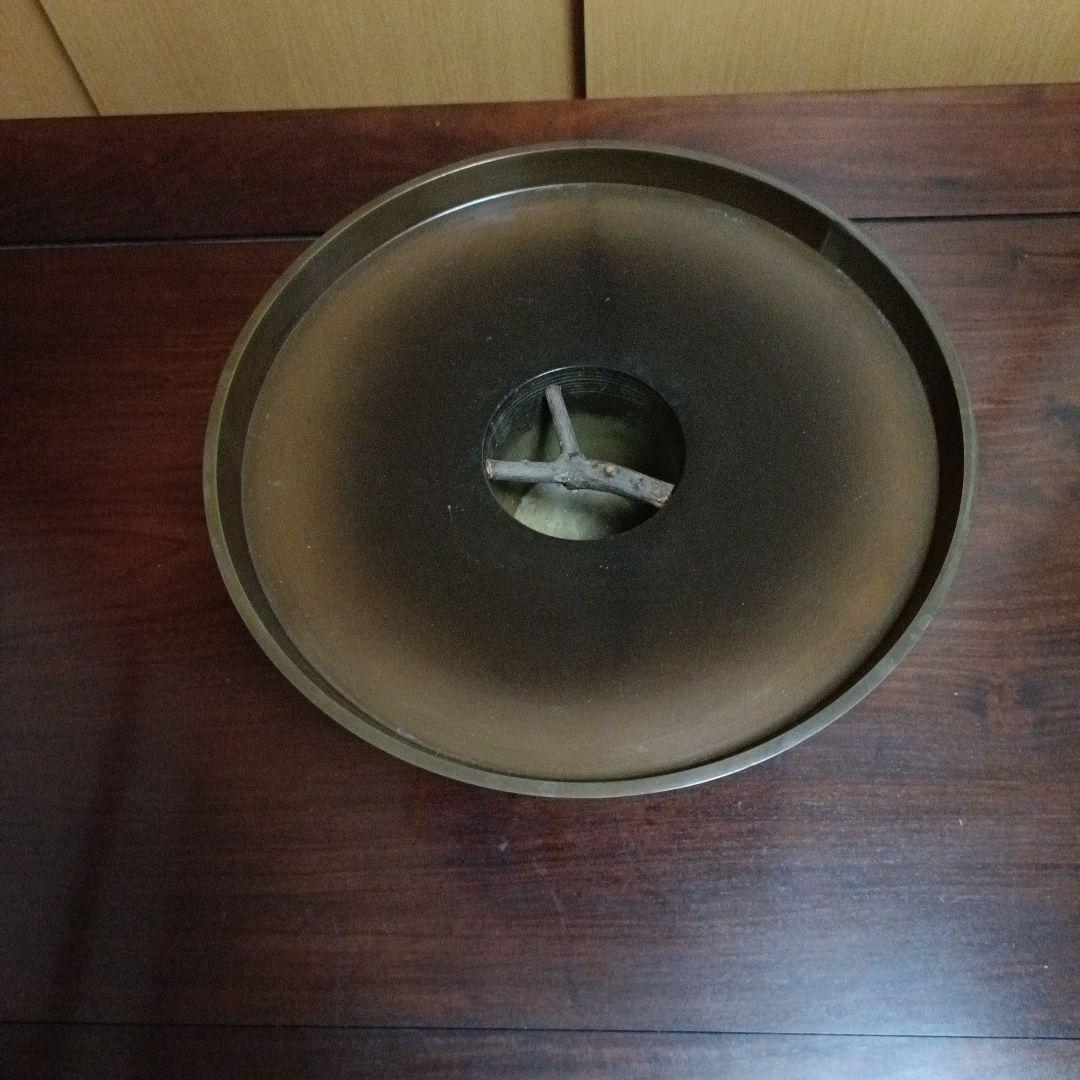 金属製黒花器スタンド 薄瑞