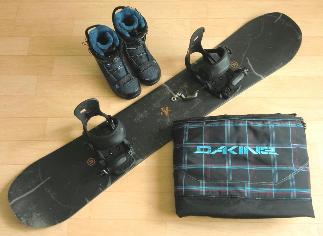 ■■12月・1月限定■送料無料■RIDE■メンズスノボセット■155/27■■