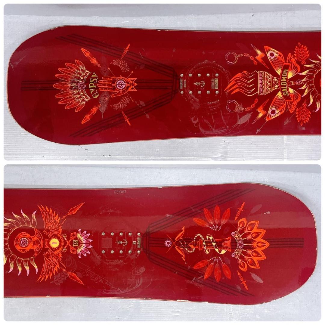 【2点セット】レディース スノーボード SALOMON GYPSY 138cm