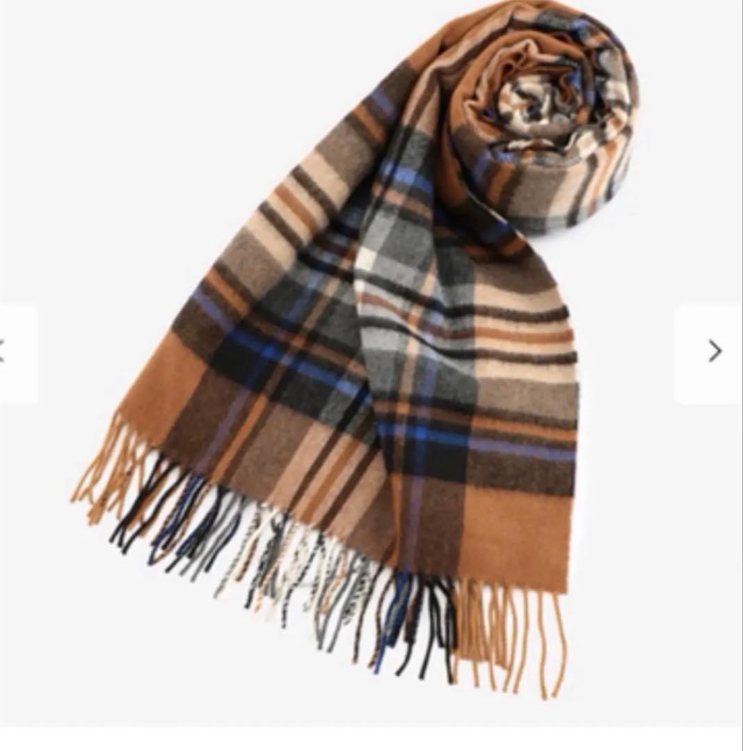 ジョンストンズ　johnstons ウールカシミアストール