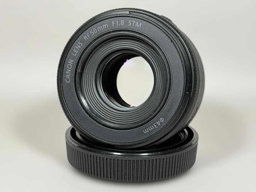 【美品】CANON(キヤノン)RF50mm F1.8 STM