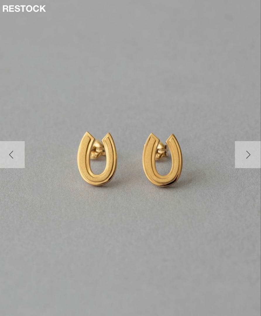 ete ホースシュー 18Kコーティング(SV925)【ペリカン】