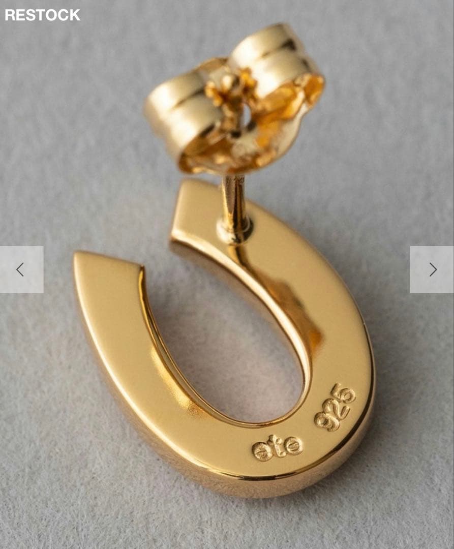 ete ホースシュー 18Kコーティング(SV925)【ペリカン】