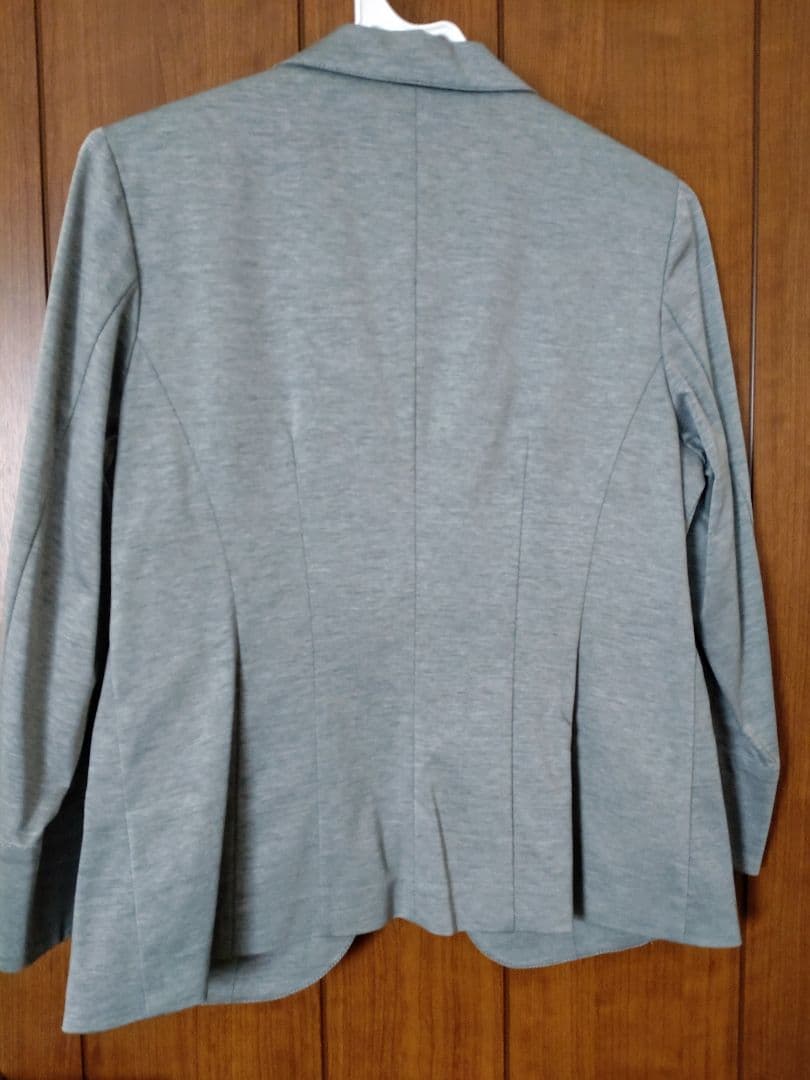 【TRANS WORK】ジャケット42・スカート40 グレー系