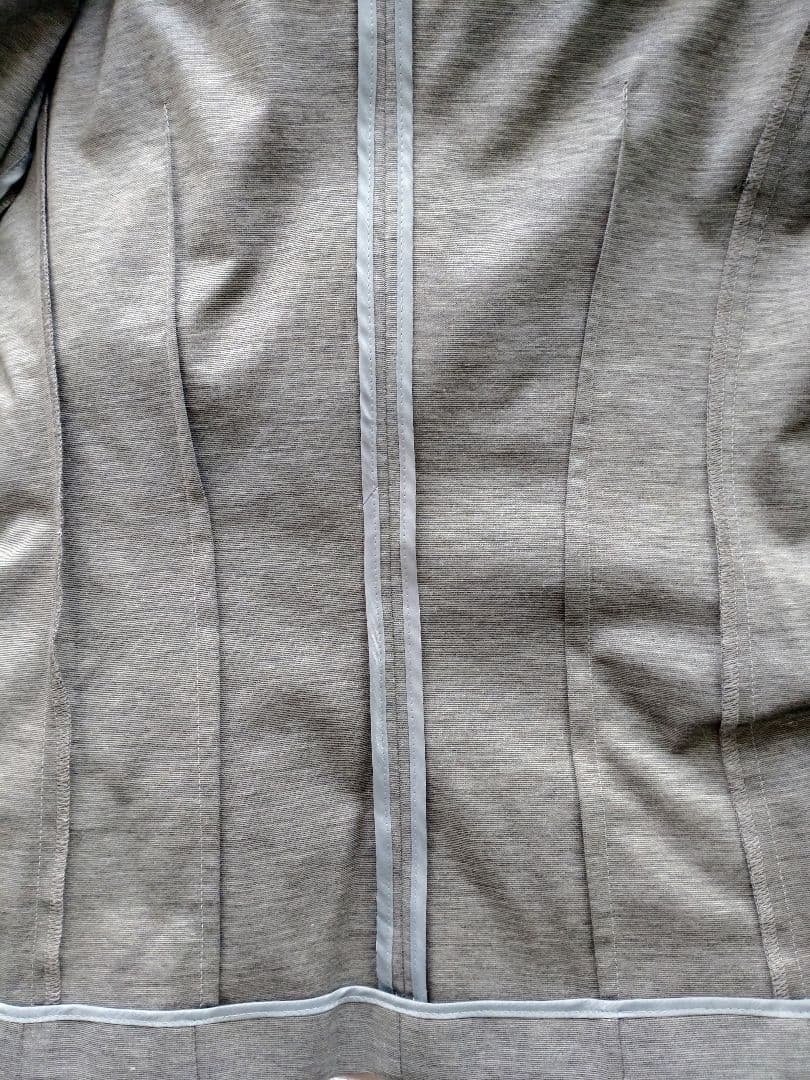 【TRANS WORK】ジャケット42・スカート40 グレー系