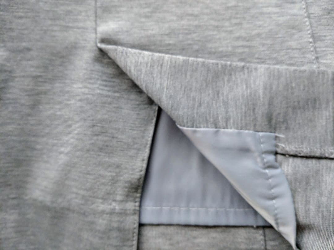 【TRANS WORK】ジャケット42・スカート40 グレー系