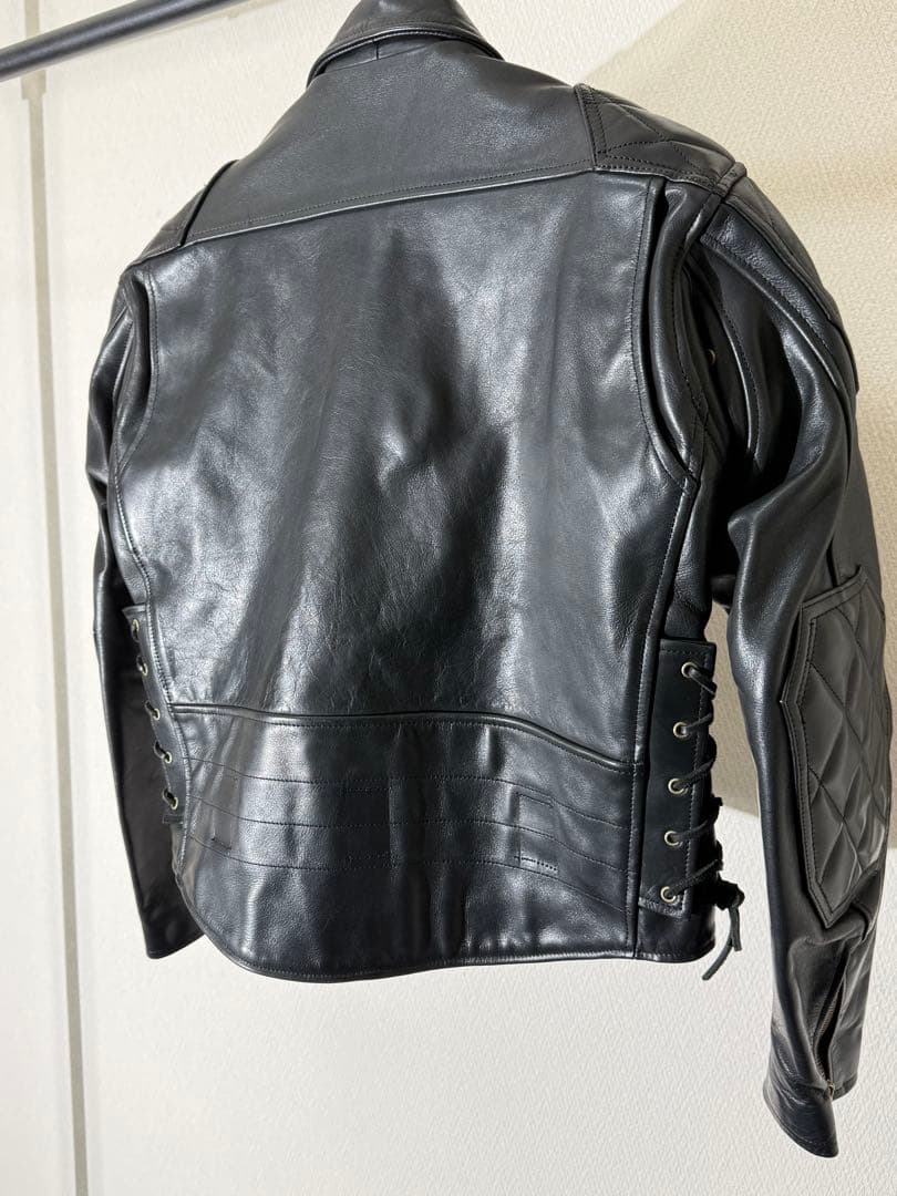 KADOYA カドヤ ダブルライダースジャケット 黒 L