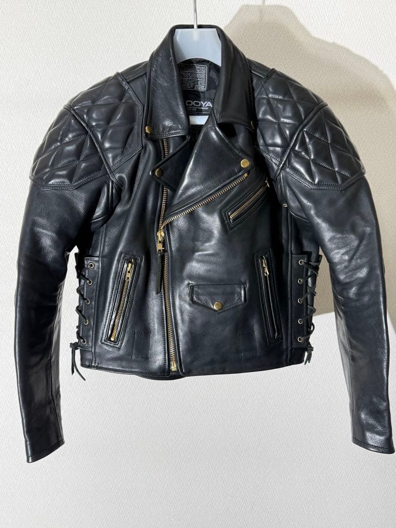 KADOYA カドヤ ダブルライダースジャケット 黒 L