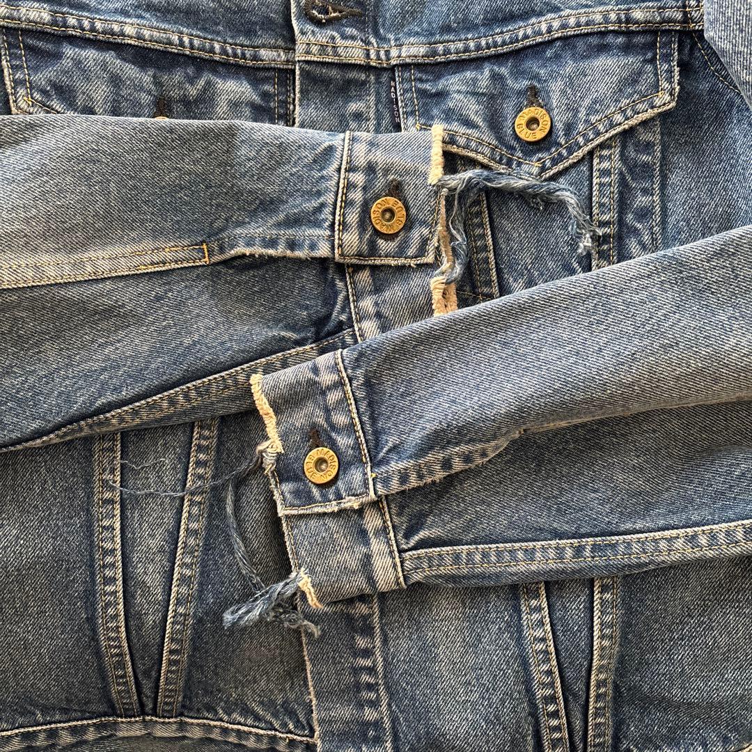 マディソンブルー　デニムジャケットCRASHED 3RD TYPE G JAC