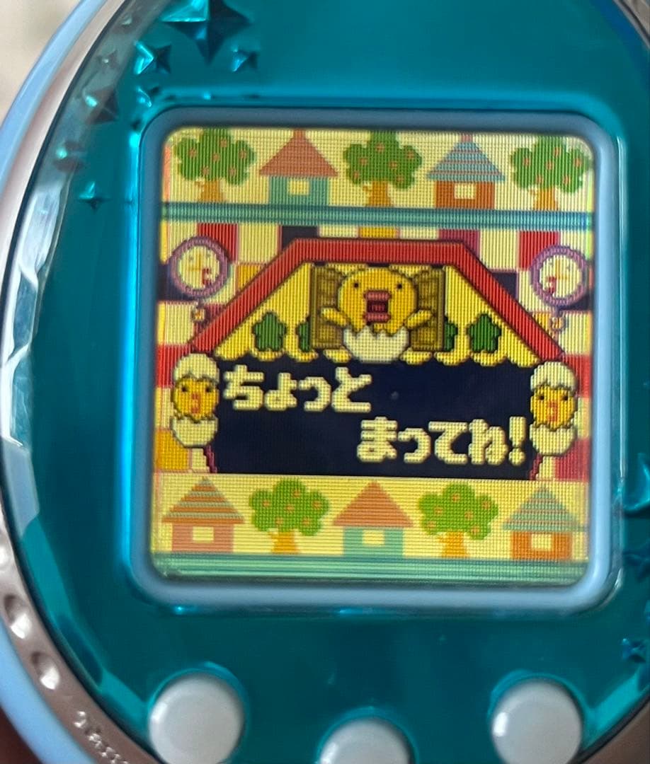 美品　BANDAIバンダイ たまごっち iDL ブルー