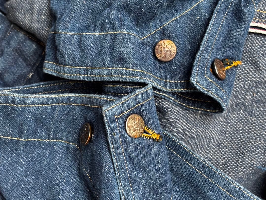 Dhansingデニムオールインワン　40s ヴィンテージ