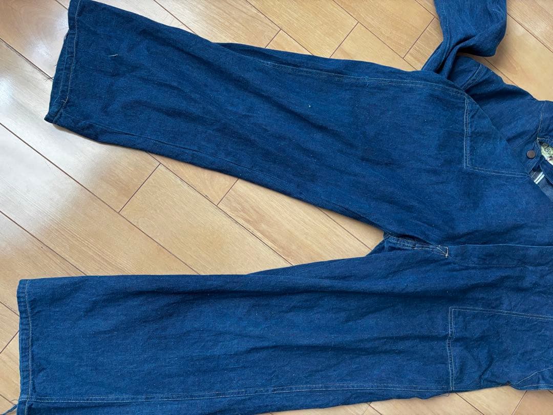 Dhansingデニムオールインワン　40s ヴィンテージ