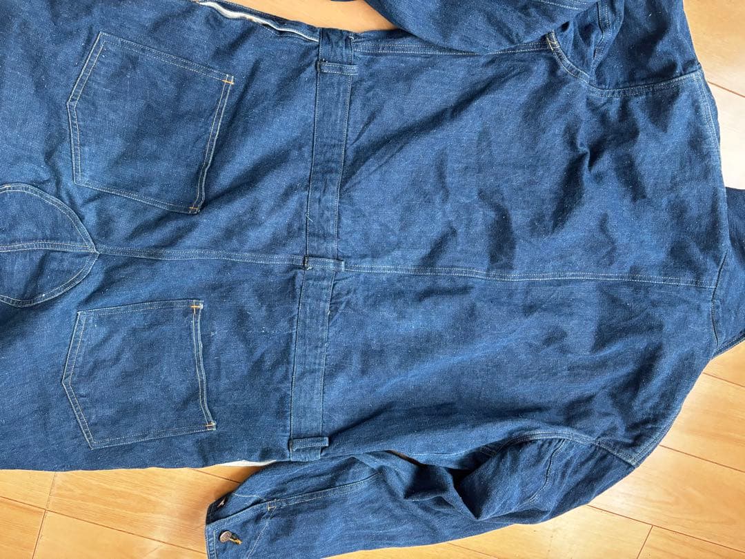 Dhansingデニムオールインワン　40s ヴィンテージ