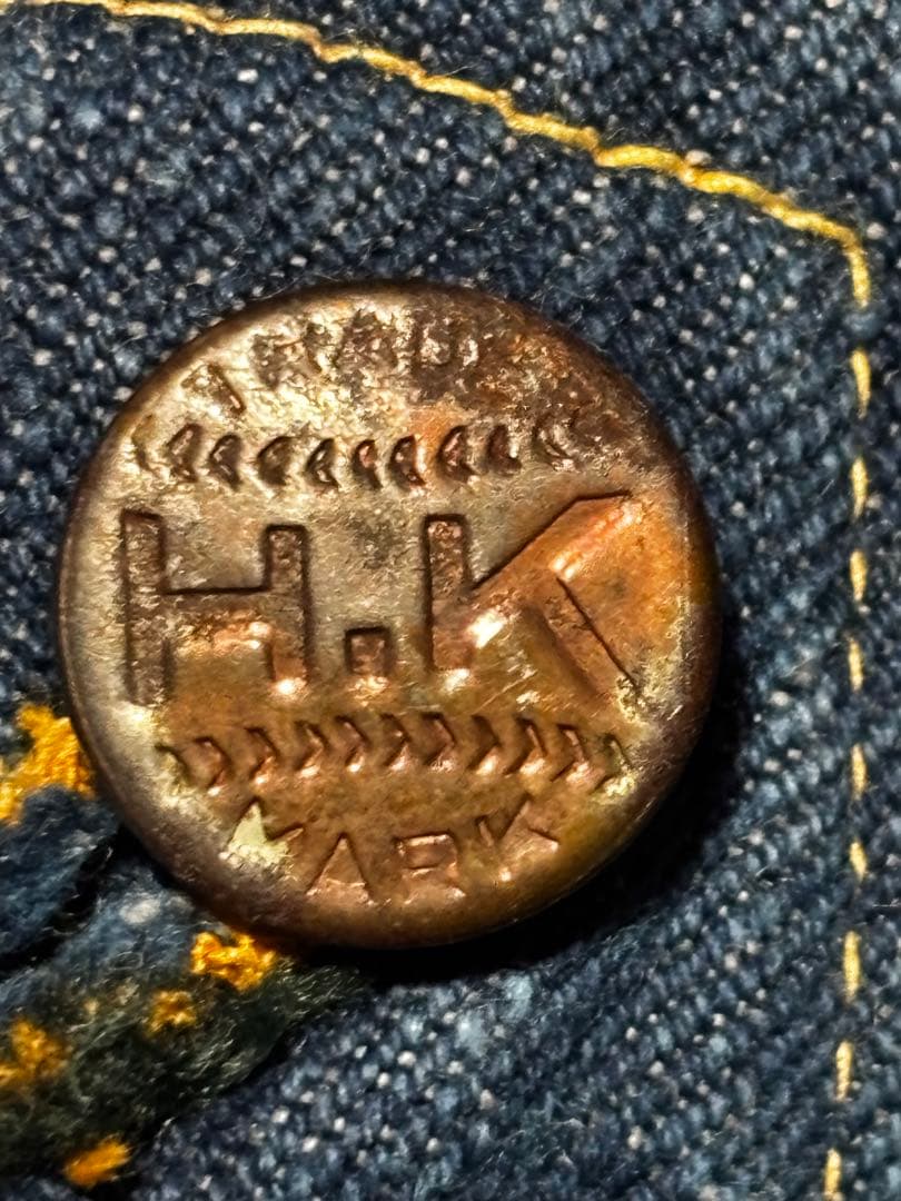 Dhansingデニムオールインワン　40s ヴィンテージ