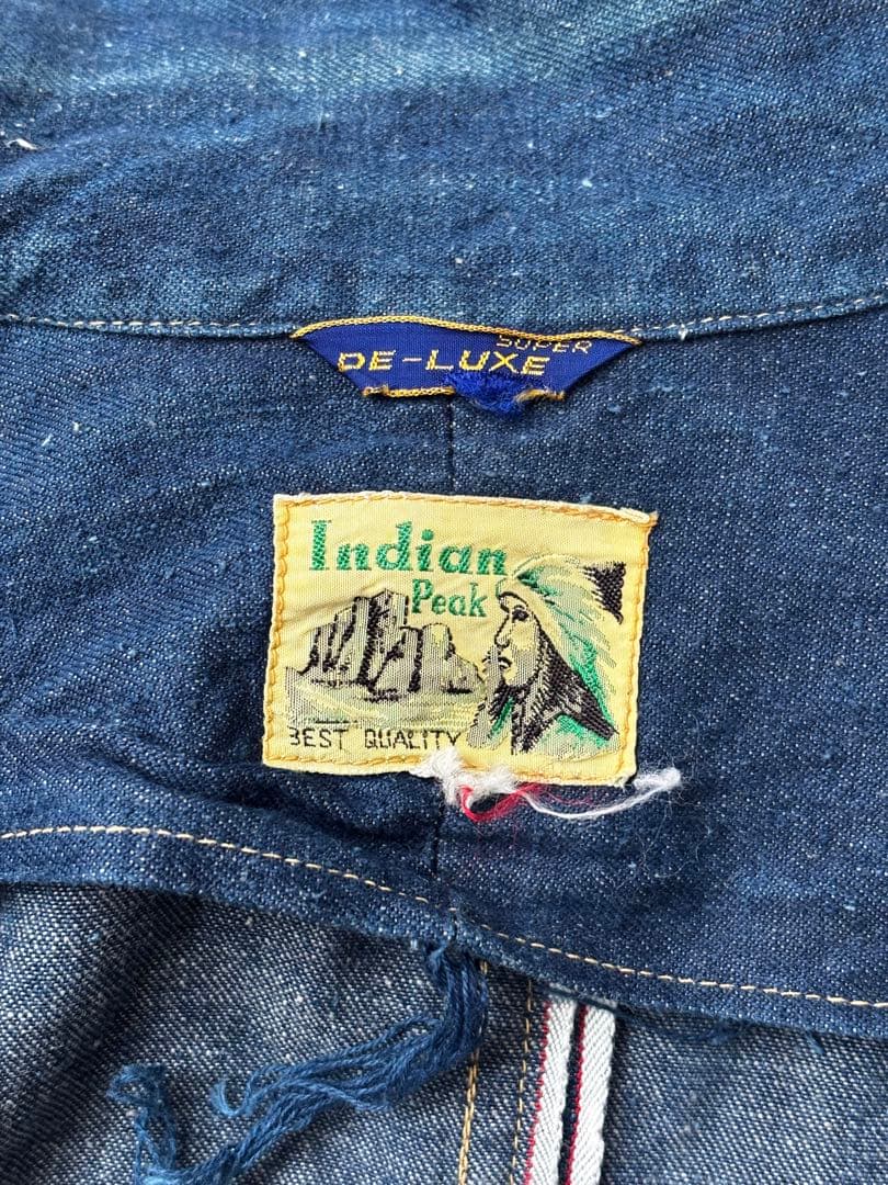 Dhansingデニムオールインワン　40s ヴィンテージ