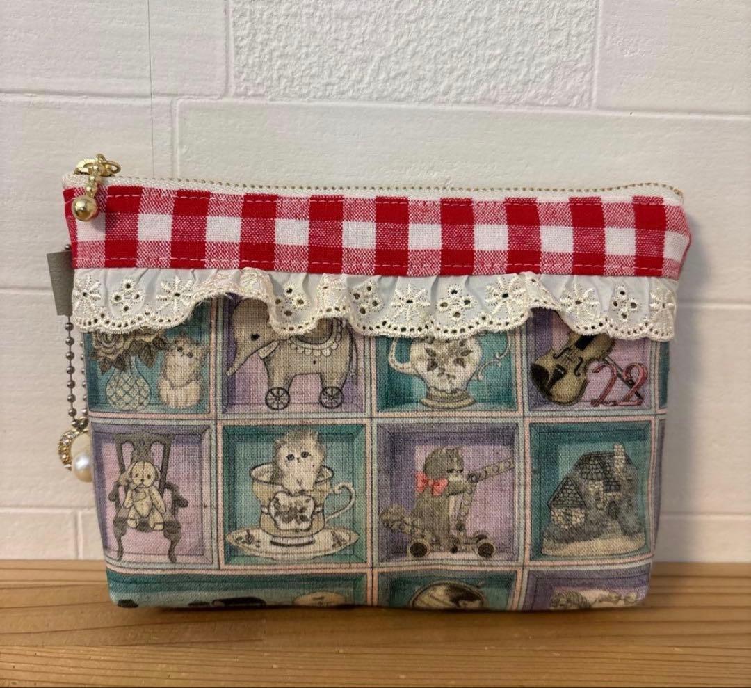 おまとめページ　感謝価ポーチ　巾着　ハンドメイド　ユキエモン　北欧