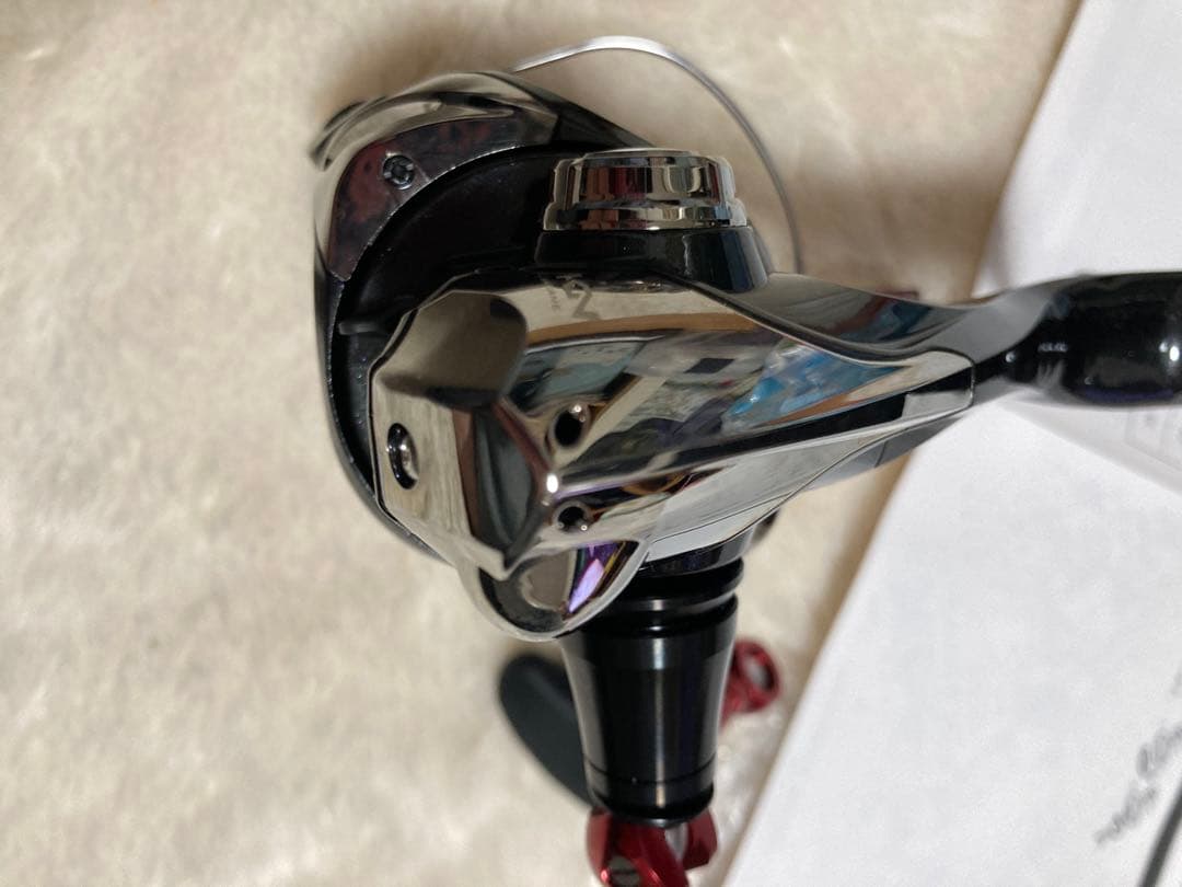 スピニングリール C3000 シマノ　ラリッサ　レバーブレーキ付き