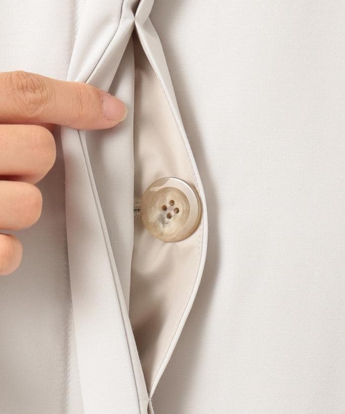 ★美品★ 23区 中綿コート 38 ノーカラーコート セレモニー 卒業式 入学式