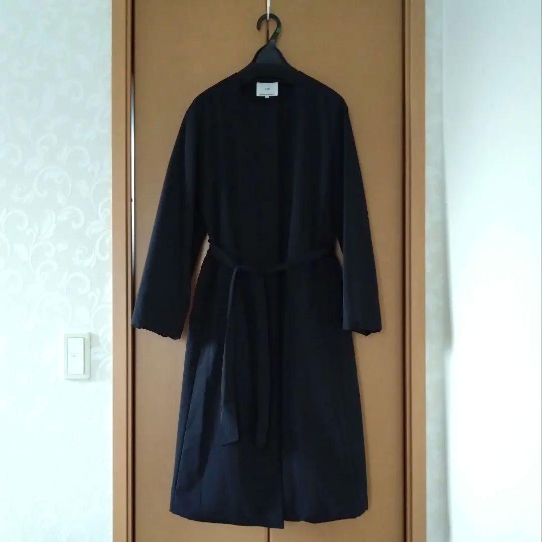 ★美品★ 23区 中綿コート 38 ノーカラーコート セレモニー 卒業式 入学式