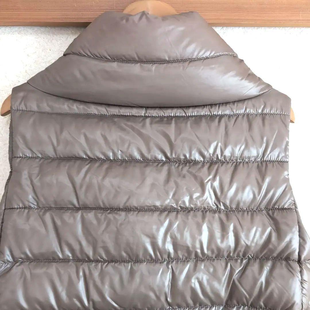 HERNO ダウンベスト 40 軽量グースダウン M相当 上品ブラウン D17