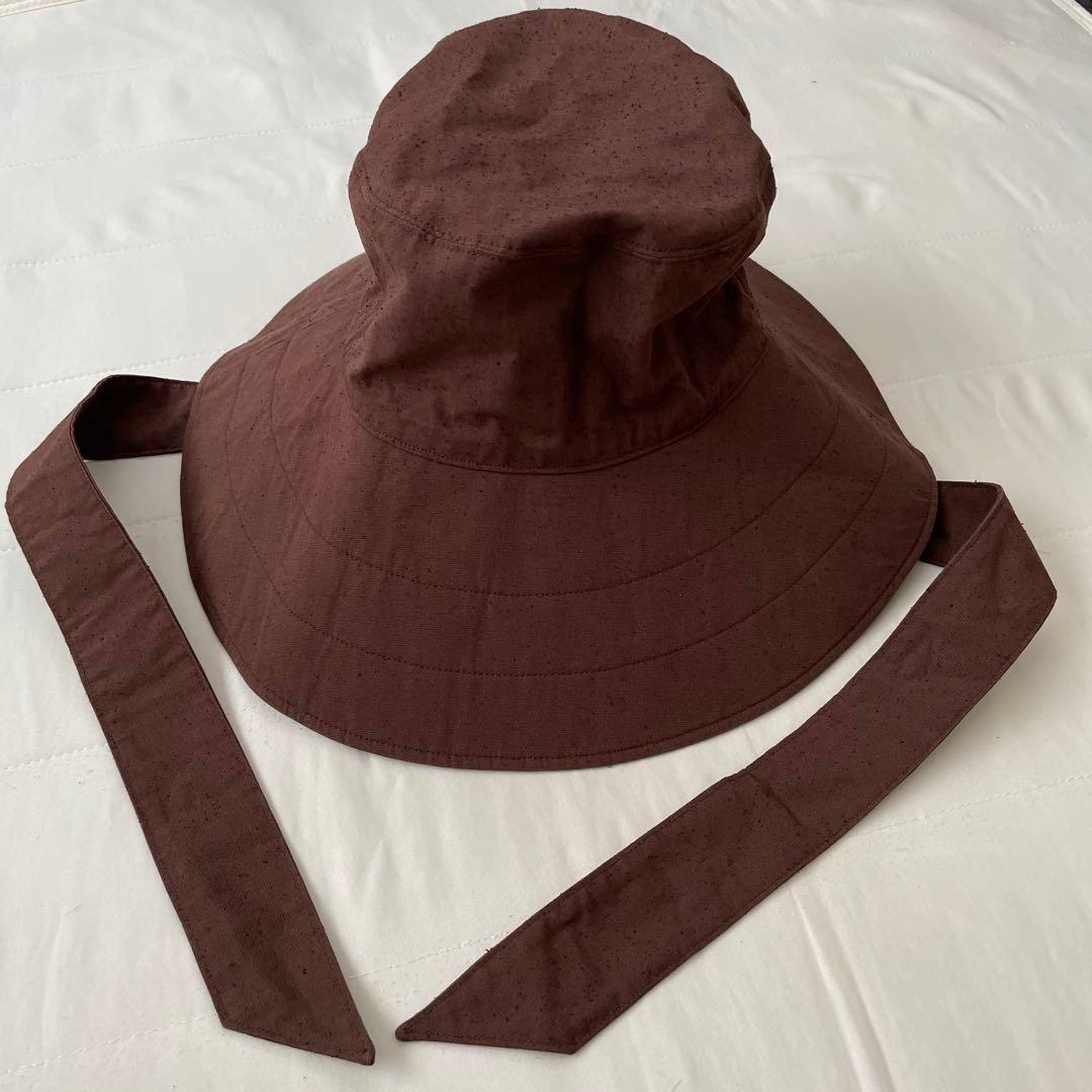 美品KIJIMATAKAYUKIコットンソフトバケットハット