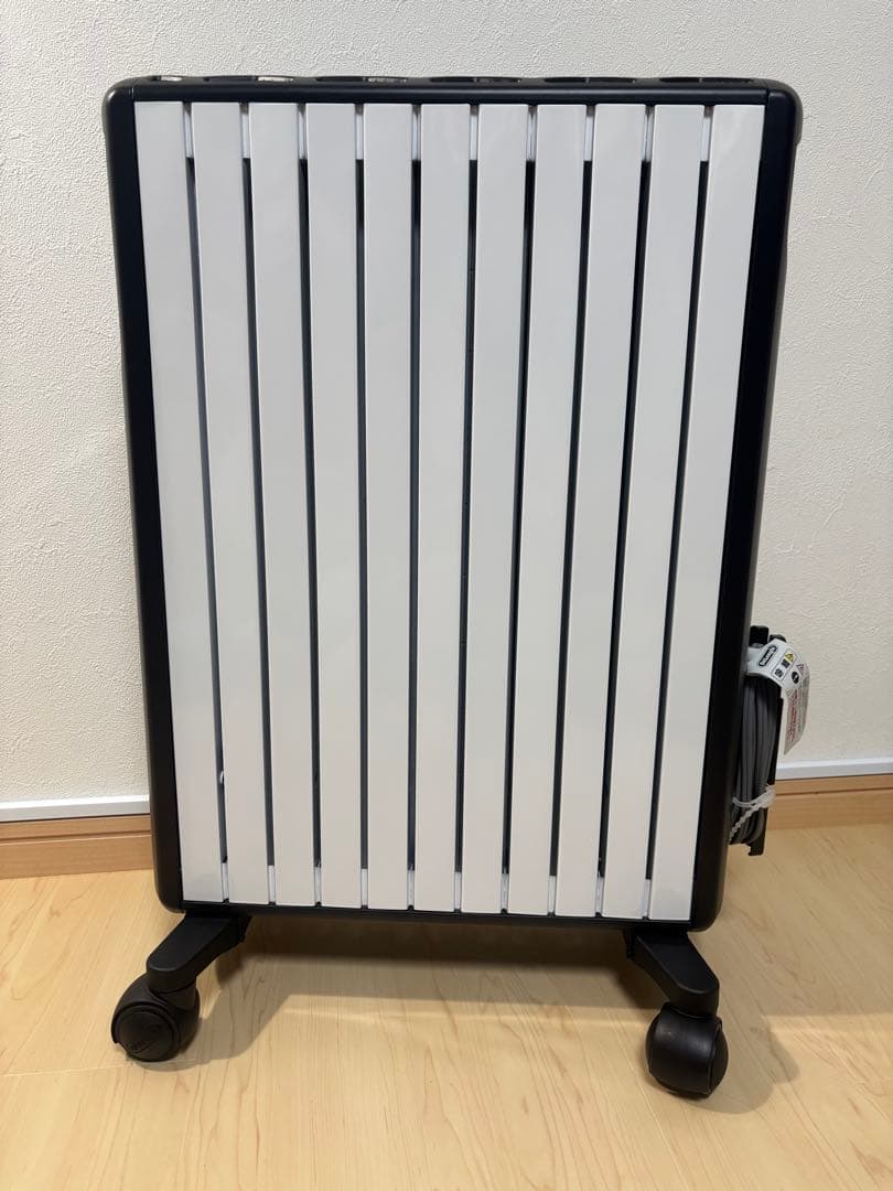 【美品】　デロンギ　オイルヒーター　MDH15-BK 1500W リモコン付