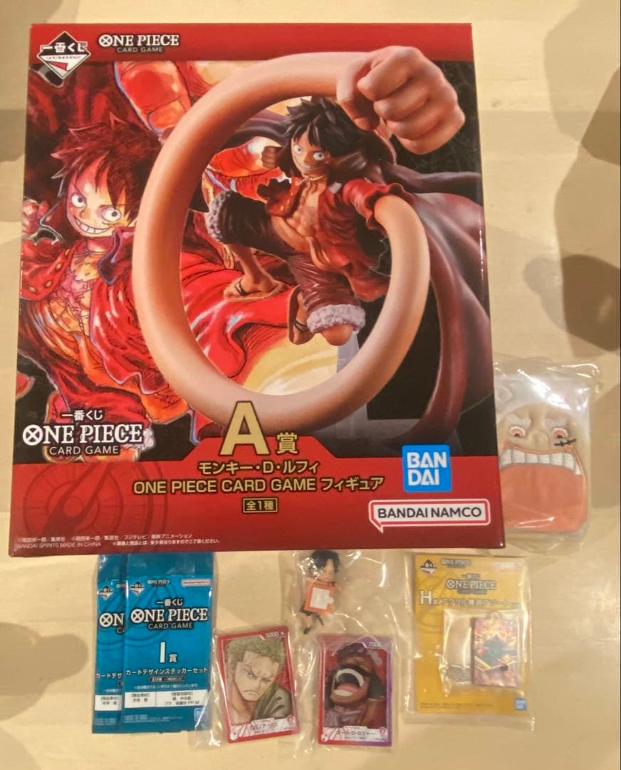 ONE PIECE CARD GAME A賞 C賞　E賞おまけ付き
