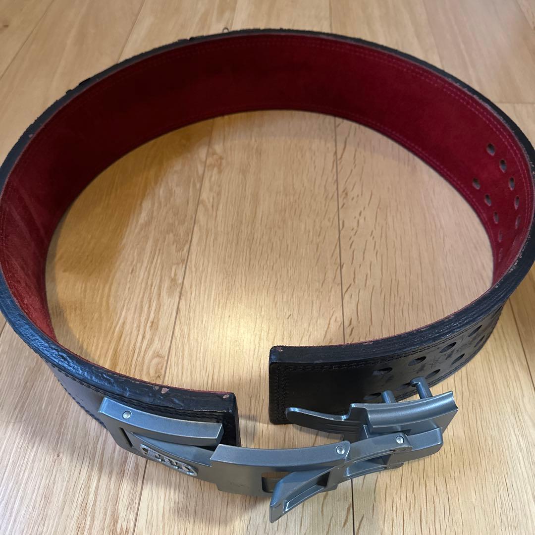 SBD トレーニング・パワーベルト 黒/赤