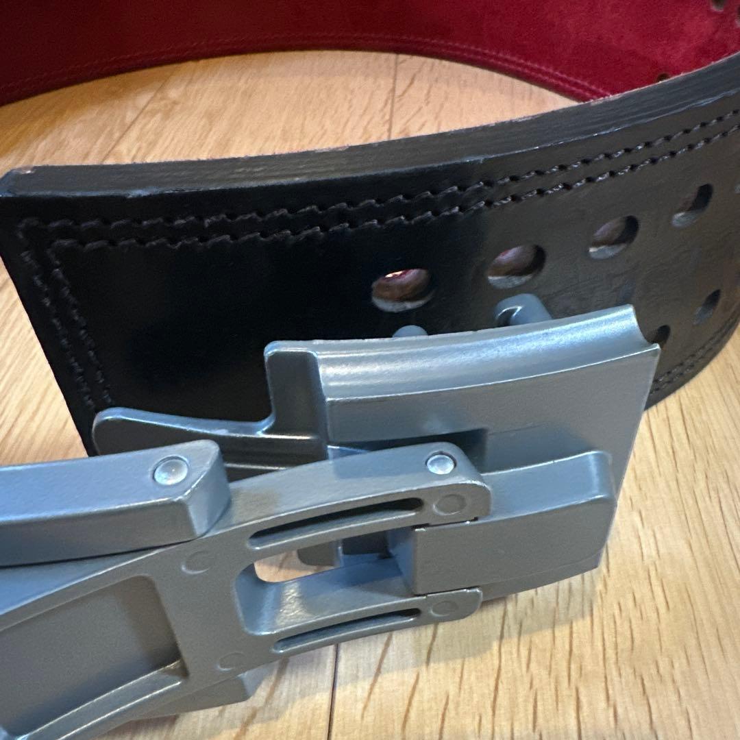 SBD トレーニング・パワーベルト 黒/赤