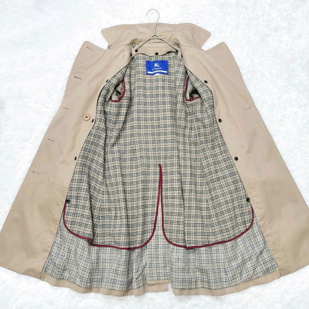 バーバリーブルーレーベル ライナー ベルト トレンチ ノバチェック　2way