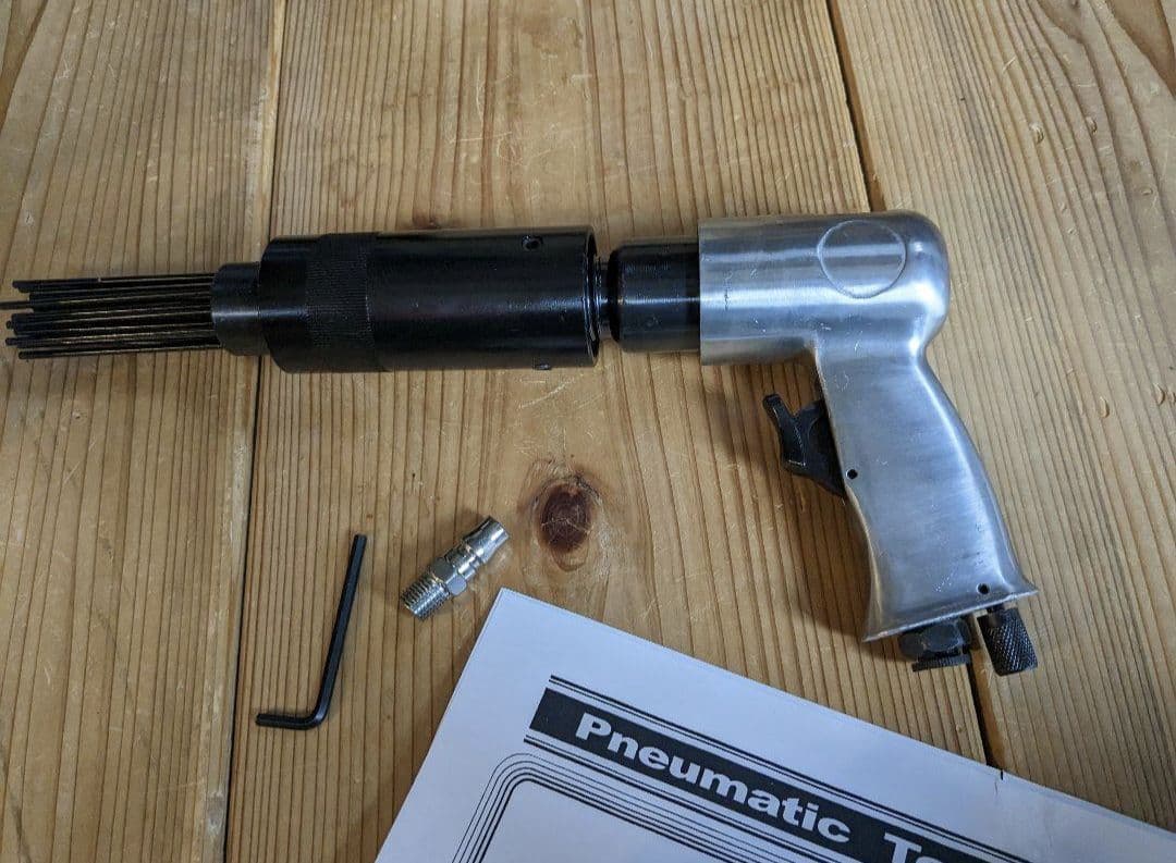 エアータガネ ニードルスケーラー 溶接 塗装 サビ落とし ジェットタガネ